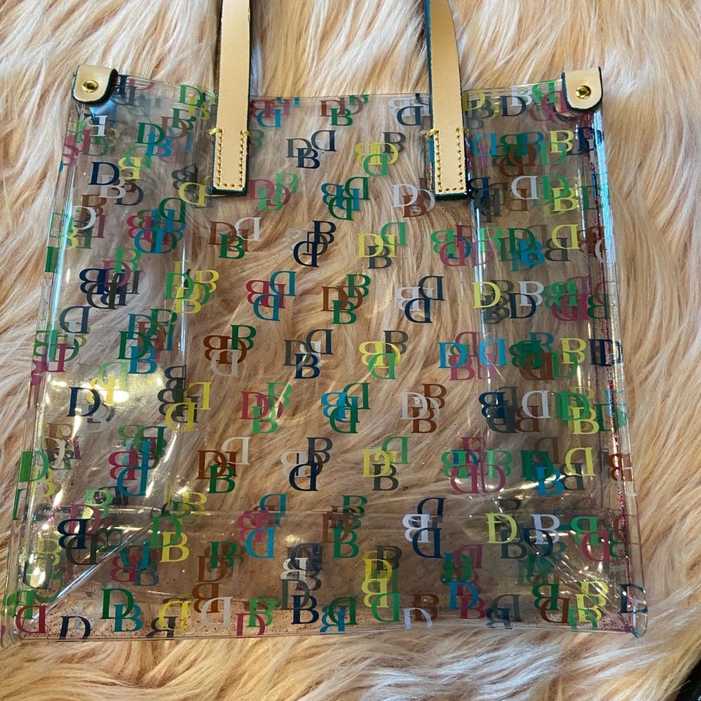 Dooney & Bourke clear tote